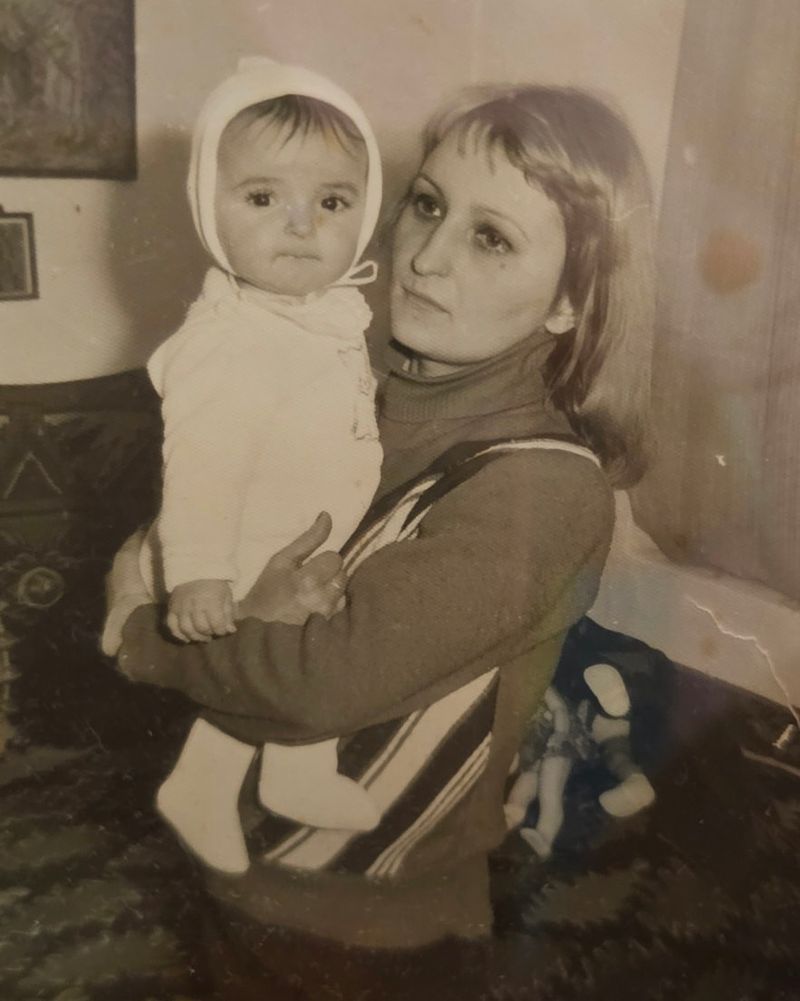 Silvana R&icirc;ciu și mama sa