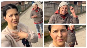 Gestul impresionant făcut de Geta Sterp! Cum a ajutat tânăra o femeie din sat? „Eu și familia mea am făcut și facem mult bine în ascuns.”