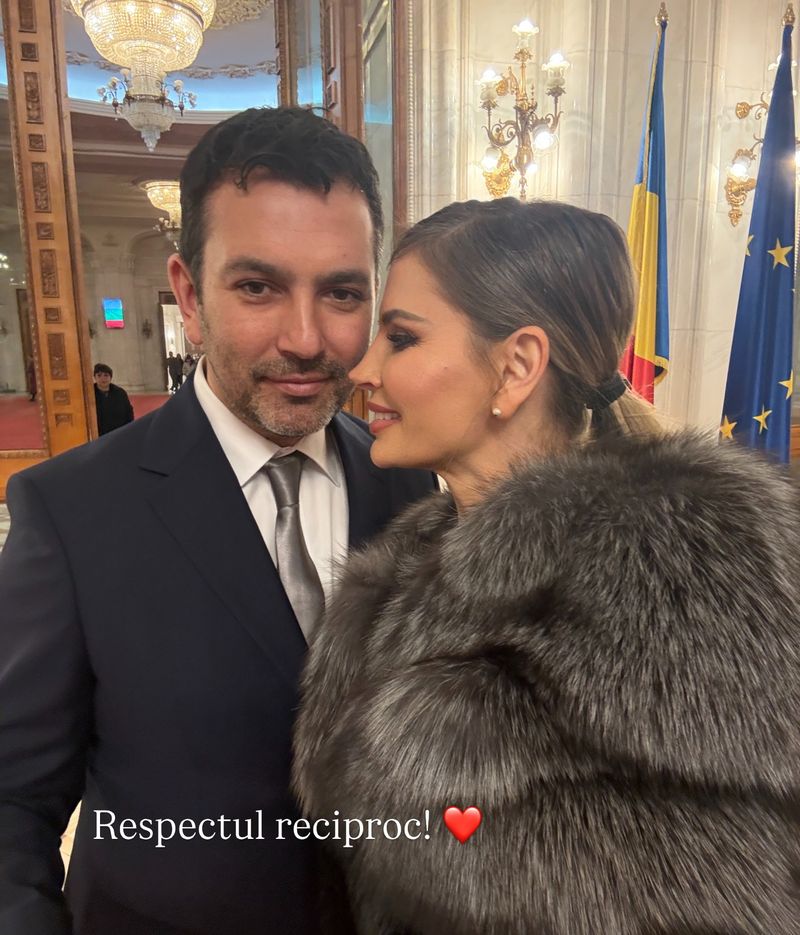 Andreea Bănică și soțul ei