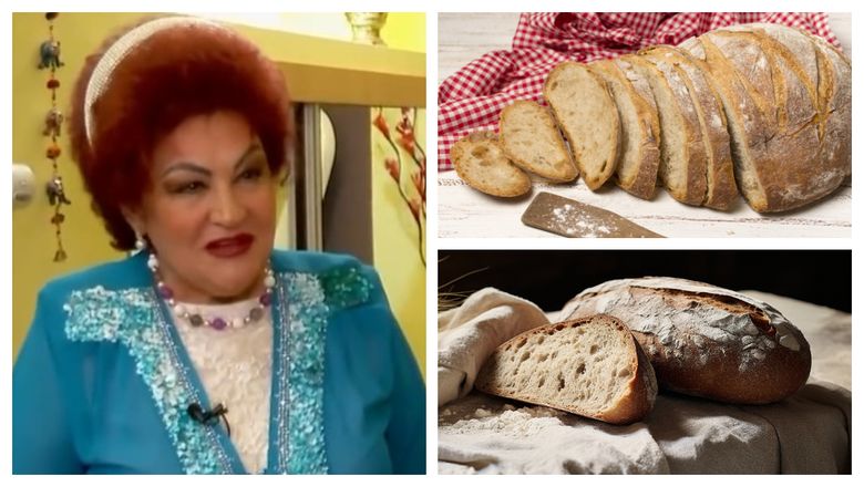 Rețeta ieftină și gustoasă de pâine de casă a Elenei Merișoreanu, în vremuri de criză Rețeta ieftină și gustoasă de pâine de casă a Elenei Merișoreanu, în vremuri de criză