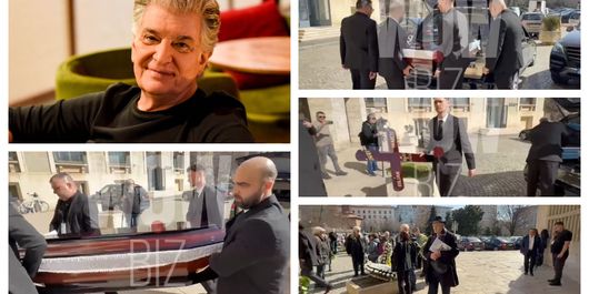 FOTO Primele imagini de la priveghiul lui Mugurel Vrabete! Cine a venit să își ia rămas-bun: „Spectacolul trebuie să continue.”