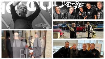 FOTO De ce membrii trupei Holograf nu au fost prezenți la momentul depunerii sicriului lui Mugurel Vrabete? Soția lui Romeo Dediu a făcut un gest impresionant