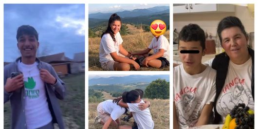 Cum a apărut îmbrăcat Beni, tânărul care a locuit o perioadă cu familia Sterp. Acesta s-a întâlnit cu mama Geta: 