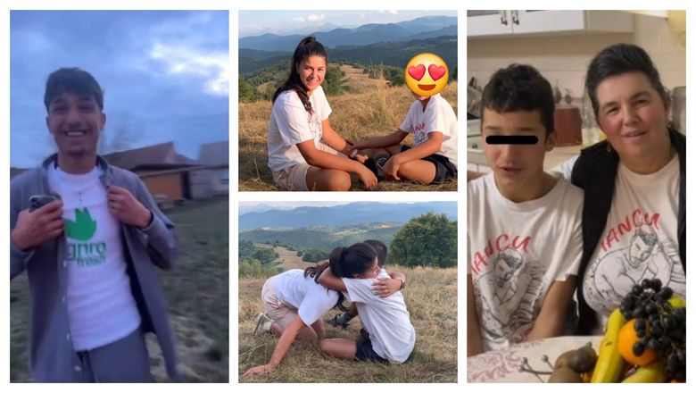 Cum a apărut îmbrăcat Beni, tânărul care a locuit o perioadă cu familia Sterp. Acesta s-a întâlnit cu mama Geta: 