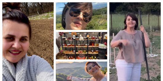 Ce face Niculina Stoican atunci când nu este în costumul popular. Artista s-a lăudat cu tot ce are în beci: „Cei de la câmpie sunt mai avansați.”