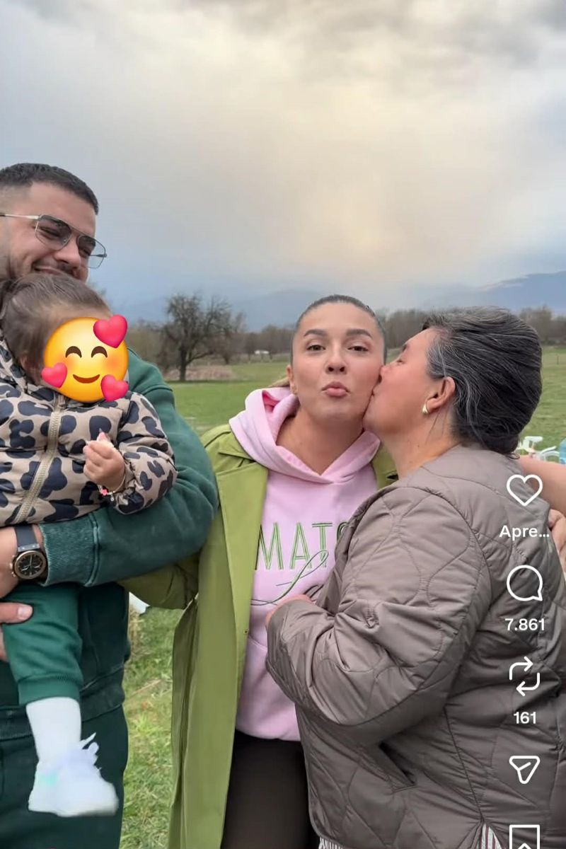 Daniela Iliescu și mama Geta