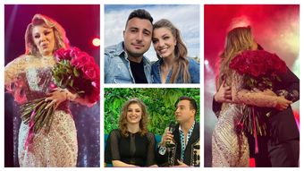 Codruța Filip, imagini emoționante în brațele lui Valentin Sanfira! Imaginile i-au luat pe toți prin surprindere