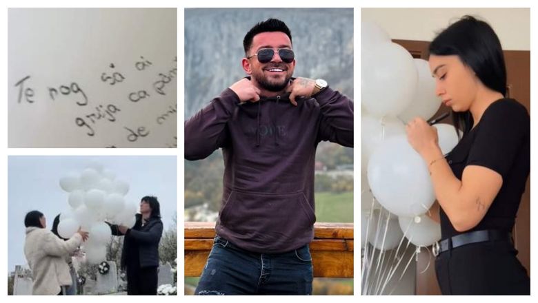 Durere de nedescris chiar și la un de la moartea lui Andrei Perneș. Cum arată mormântul tânărului și ce gest emoționant au făcut apropiații