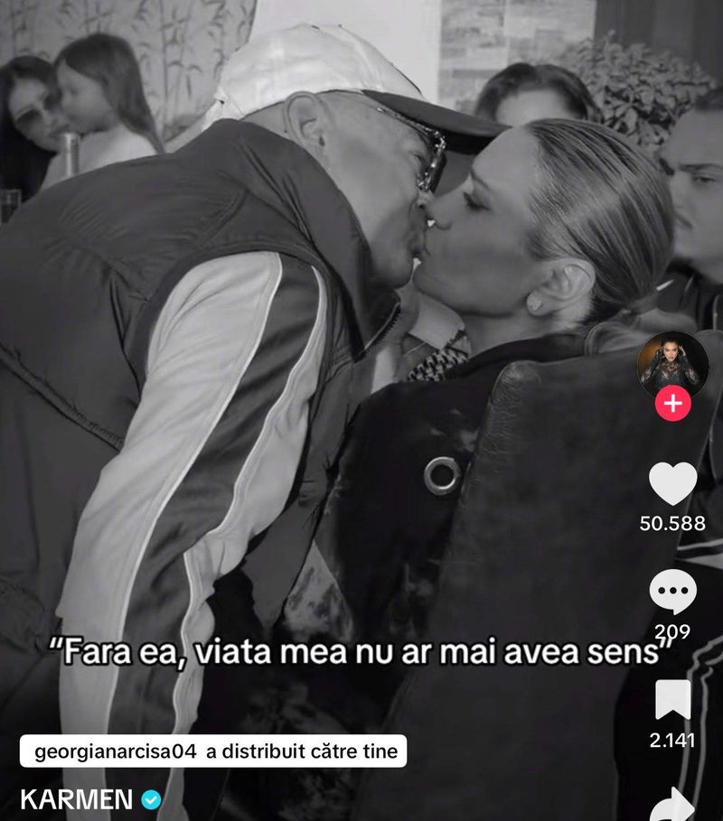 Adrian Minune și soția