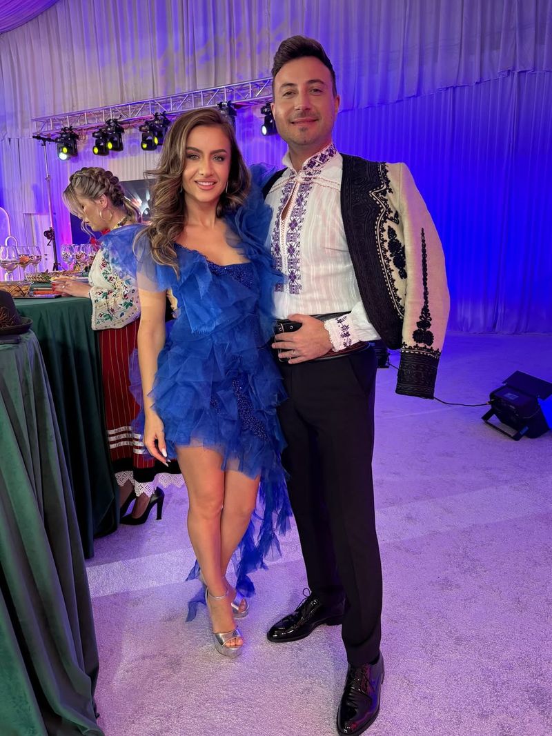 Stana Stepănescu și Valentin Sanfira