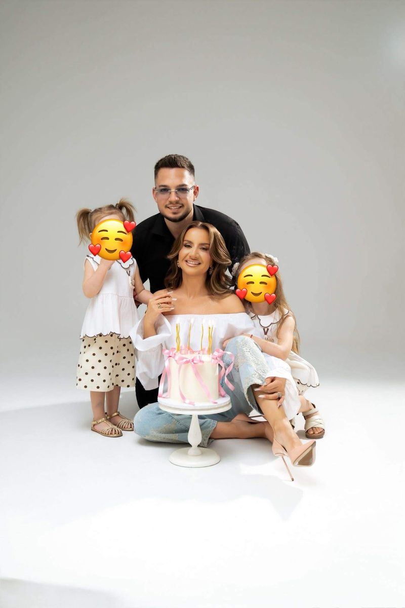 Stana Stepănescu și familia