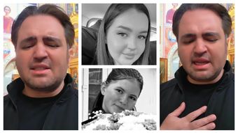 Mesajul dureros transmis de Igor Cuciuc în memoria Andreei Cuciuc și Ionelei Mîrzenco. Artistul nu a mai putut să își stăpânească lacrimile, înainte de Florii: “Inima mă doare greu!”