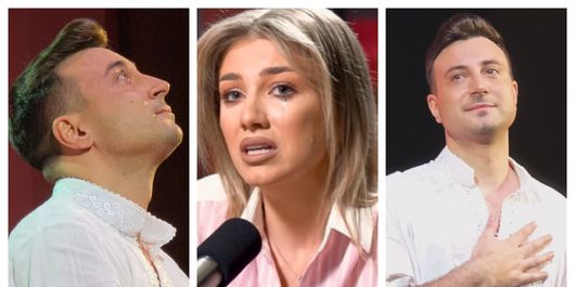 Ce făcea Valentin Sanfira în seara în care fosta parteneră Codruța Filip vorbea în lacrimi despre divorț: „Nu mă judeca dacă nu mă știi!”