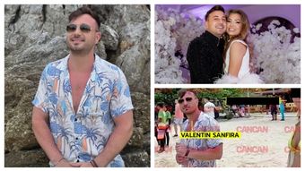 Valentin Sanfira iubește din nou?! Interpretul de muzică populară a fost surprins în vacanță în prezența unei domnișoare misterioase