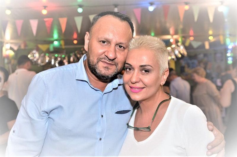 Monica Anghel și soțul