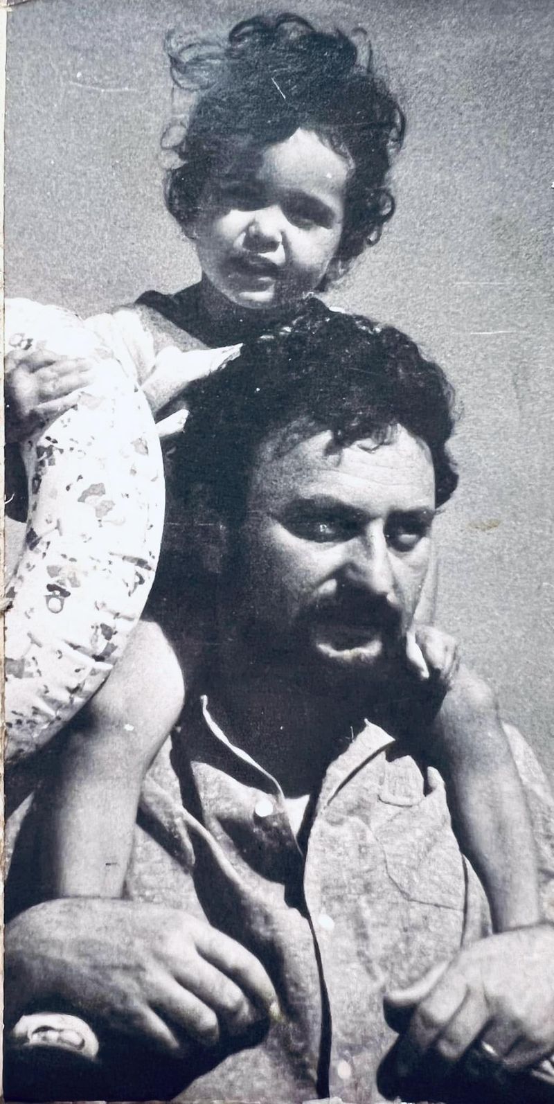 Oana Pellea și tatăl său