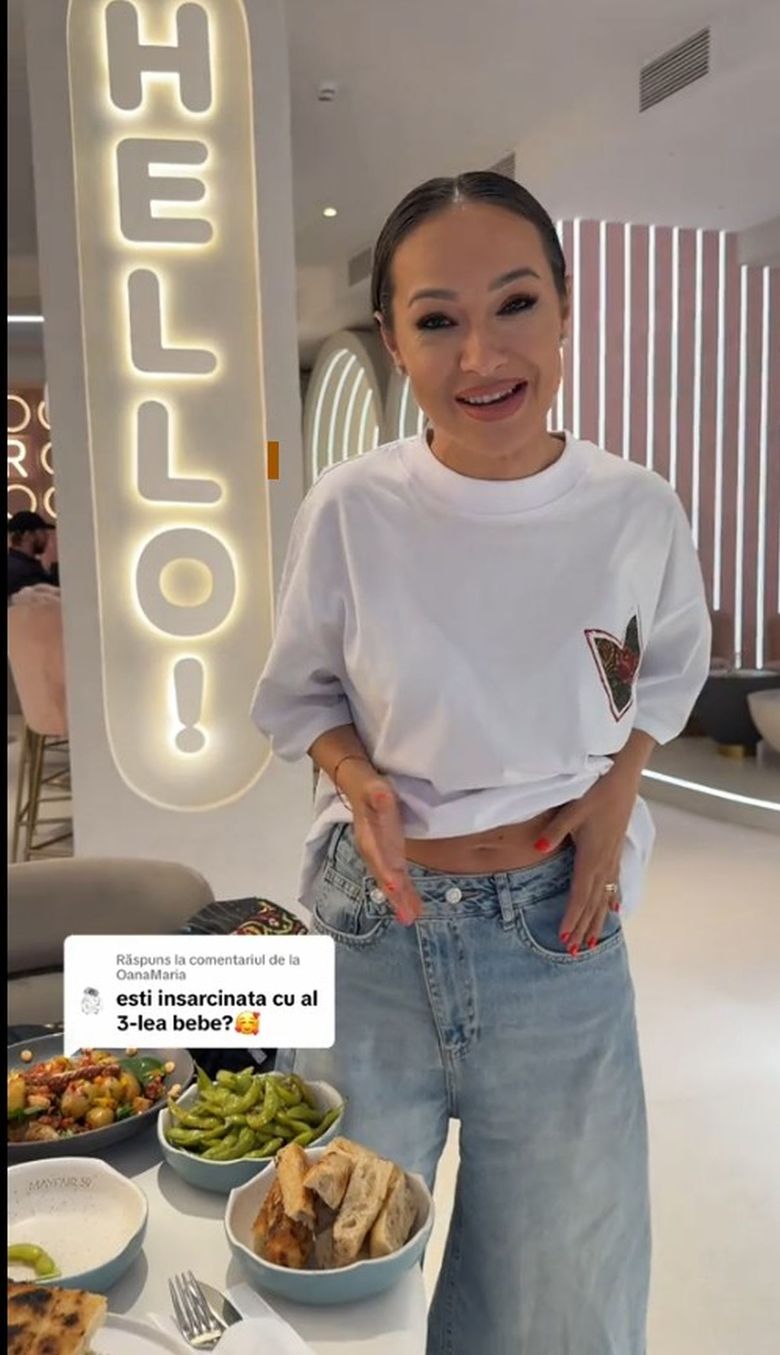 Vlăduța Lupău despre sarcină