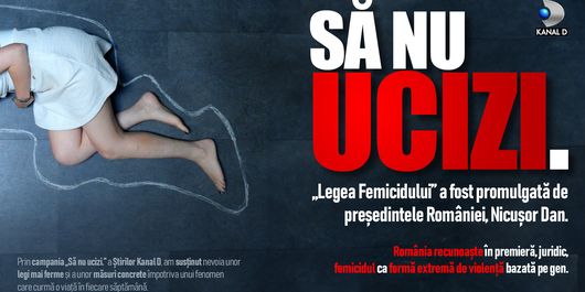 Legea pentru prevenirea şi combaterea femicidului, promulgată astăzi de Președintele României, Nicuşor Dan Campania „Să nu ucizi.