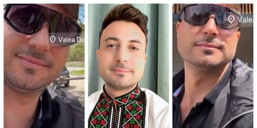 Valentin Sanfira, o nouă schimbare de look după divorț. Artistul este de nerecunoscut