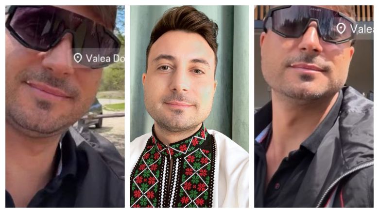 Valentin Sanfira, o nouă schimbare de look după divorț. Artistul este de nerecunoscut