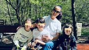 Anca Serea și familia sa