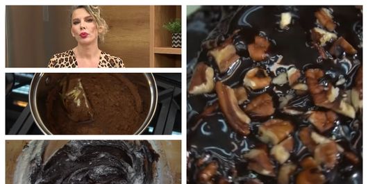 Rețeta Alinei Laufer de brownie cu ciocolată și nuci pecan: „Aceasta trebuie să curgă de pe  paletă”