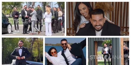 FOTO Dorian Popa și logodnica lui se căsătoresc azi! Primele imagini de la marele eveniment