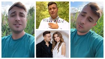 Valentin Sanfira își strigă durerea prin cântec. Ce spun versurile melodiei postate de artist: “Ai strâns amar și dor.”