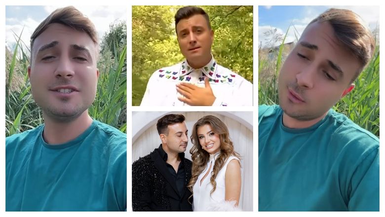 Valentin Sanfira își strigă durerea prin cântec. Ce spun versurile melodiei postate de artist: “Ai strâns amar și dor.”