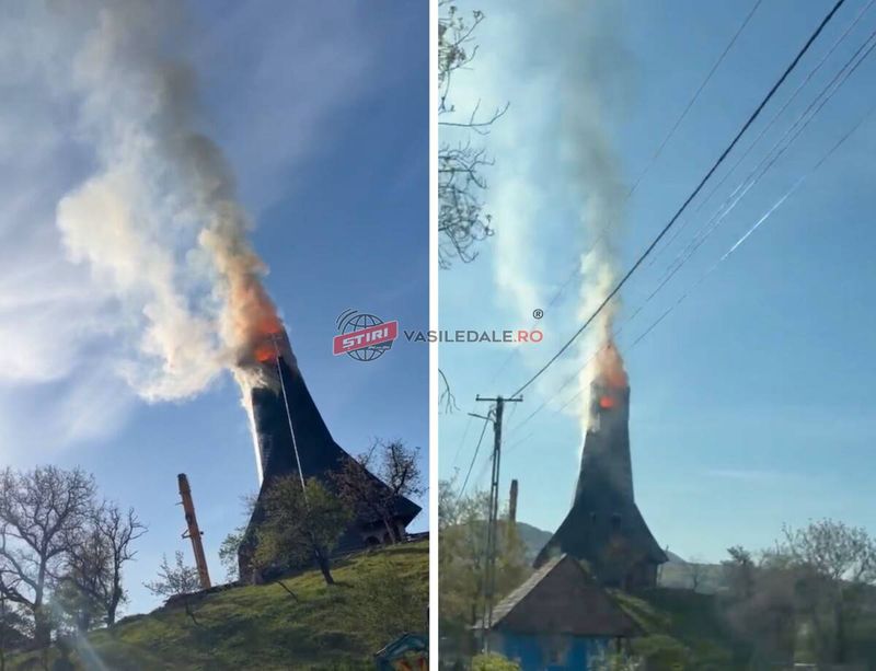 Incendiu biserica
