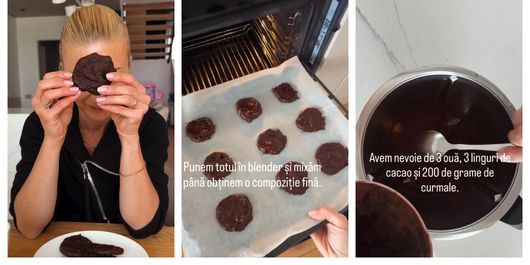 Biscuiții delicioși din doar trei ingrediente ai Elwirei Petre: „Îți arăt cea mai simplă rețetă.”