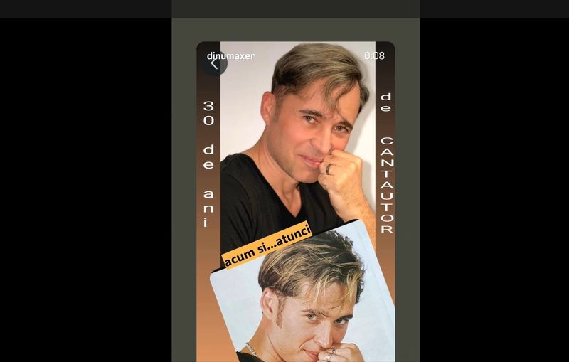 Dinu Maxer schimbare de look
