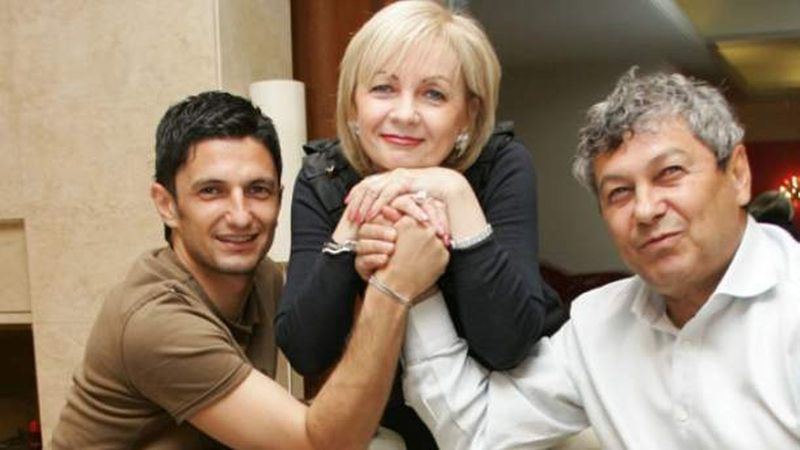 Mircea Lucescu și soția
