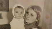 Silvana Rîciu și mama sa