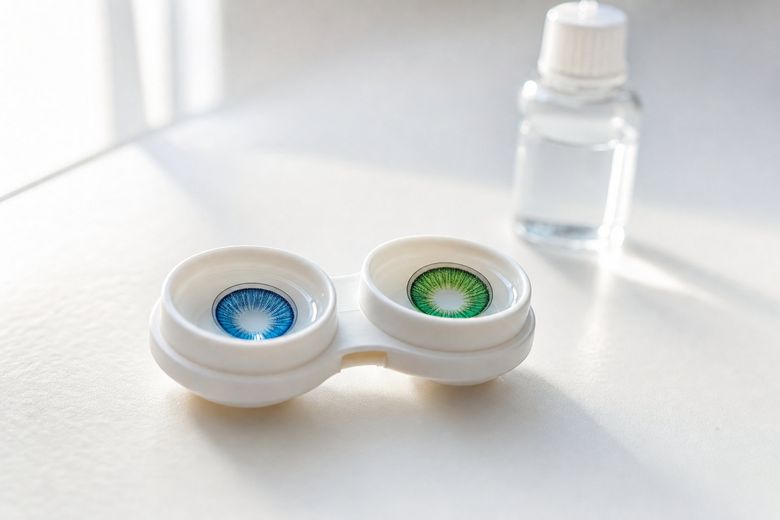 (P) Lentile de contact colorate: ghid complet pentru lentile albastre, verzi și colorate cu dioptrii în 2026