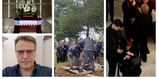 Durere de nedescris la înmormântarea lui Ioan Isaiu! Cum a fost surprinsă mama actorului la mormântul fiului ei