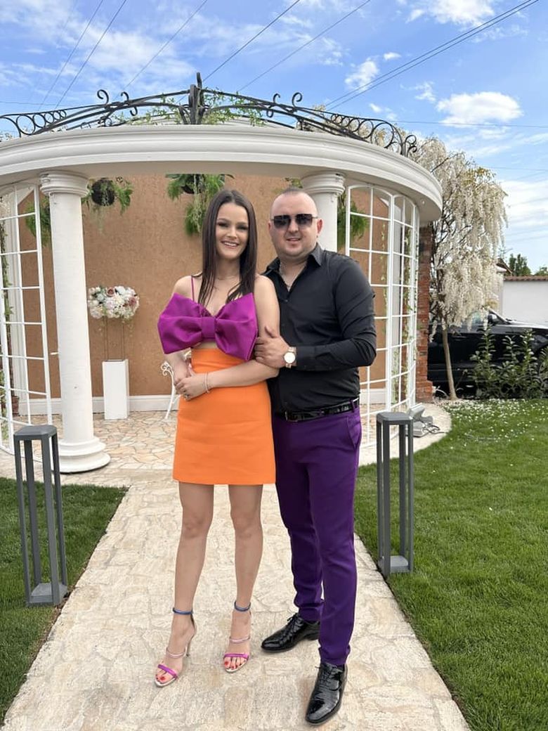 Vasilică Ceterașu și soția lui
