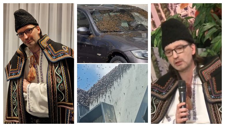 Florin Vasilică, reacție după ce un roi de albine a acoperit un autoturism din Alexandria: “Nu mai suntem cel mai sărac județ.”