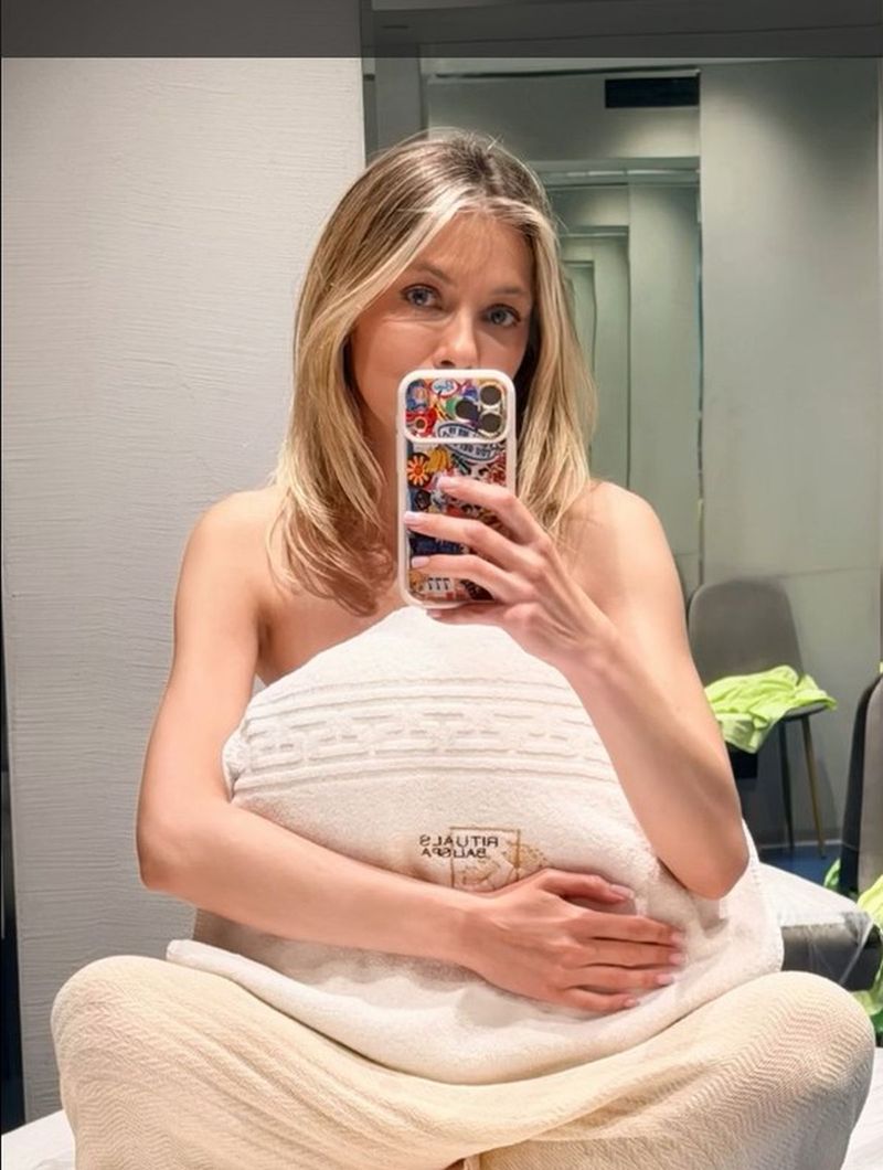 Andreea Ibacka la masaj