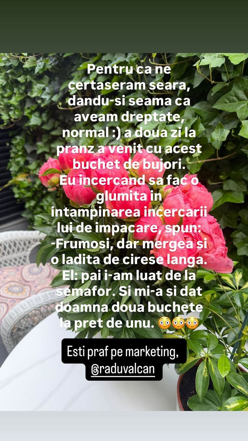 Adela Popescu a dezvăluit ce a făcut soțul ei