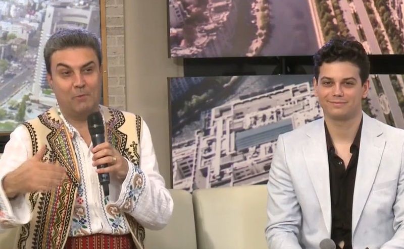 Constantin Măgureanu&nbsp;și fiul său