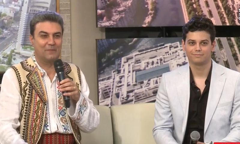 Constantin Măgureanu și fiul său