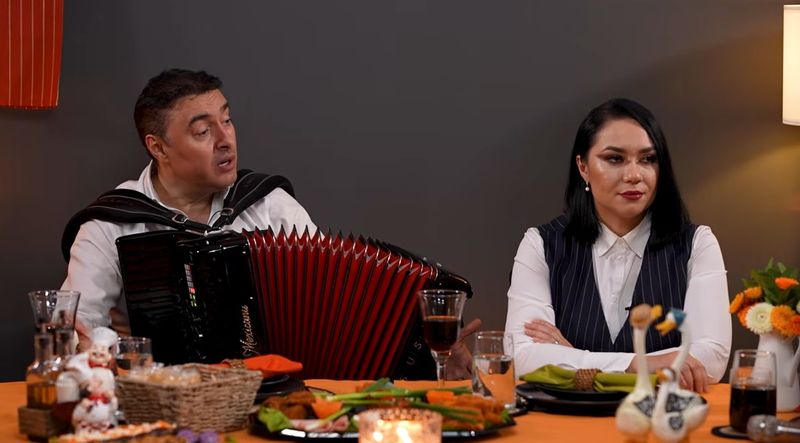 Marian Mexicanu și soția lui