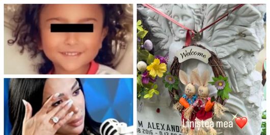 Gestul sfâșietor făcut de Cristina Pucean la mormântul nepoțelului său. Dansatoarea a mers la căpătâiul lui de 1 iunie