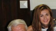 Andreea Voica și socrul ei