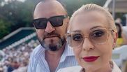 Monica Anghel și soțul ei