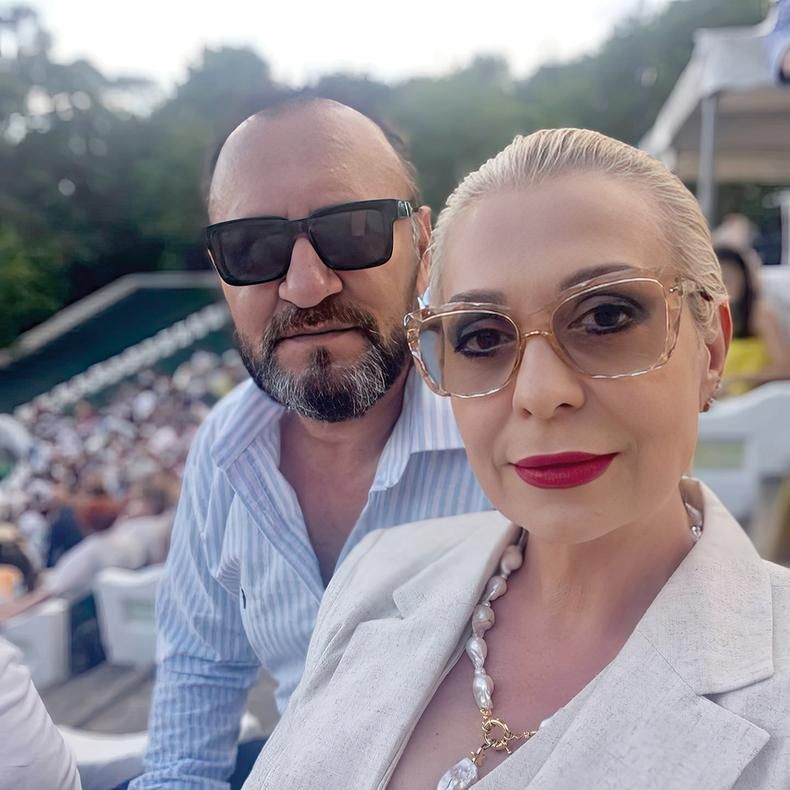 Monica Anghel și soțul ei