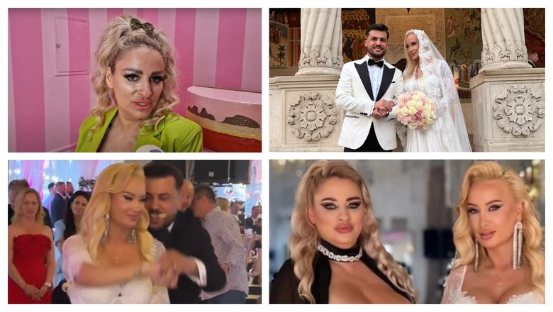 FOTO Primele imagini de la nunta Simonei Trașcă. Sânziana Buruiană a șocat cu ținuta ei aleasă la petrecere