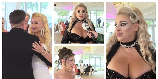 VIDEO Sânziana Buruiană, declarații după ce a văzut-o pe Simona Trașcă în rochie de mireasă. Ce mărturisire a făcut Mara Bănică, nașa cuplului: “Ne bucurăm când aflăm că suntem exemple.”