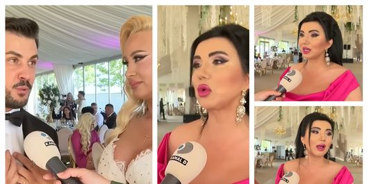 VIDEO Adriana Bahmuțeanu, primele declarații de la nunta Simonei Trașcă. Ce i-a transmis vedeta: “N-am înțeles de ce nunta la biserică într-o zi și la cârciumă într-o altă zi.”